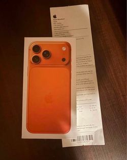 IPhone 17 Pro Max Orange