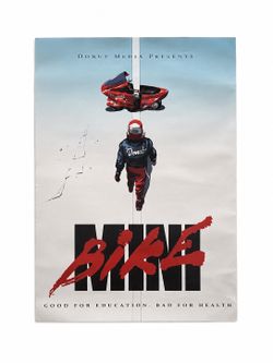 Donut Media MIKE Modern Motorcycle Racing Biker Motorsports Poster