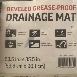 Drainage Mat  30.00 Each 