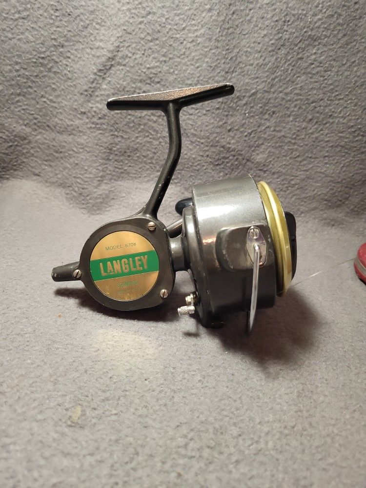 Vintage Langley Spinning Reel
