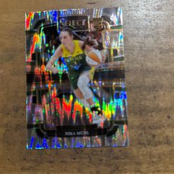 2024 SELECT WNBA NIKA MUHL ROOKIE PRIZM CARD