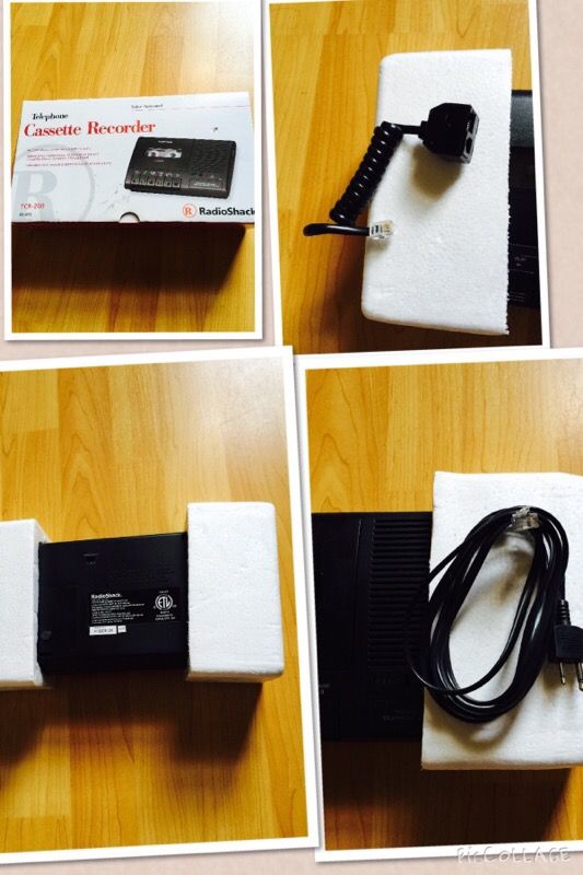 Radio Shack Telephone Cassette Recorder TCR-200