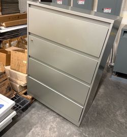 Steelcase lateral filing cabinets