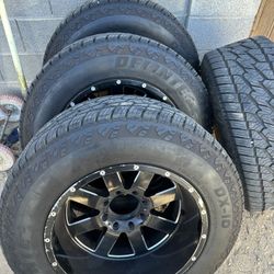 35 /12.50 /20  Tires And Rims 