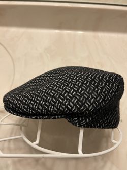 Kangol Flat Hat size Small Black/Gray New without Tags 