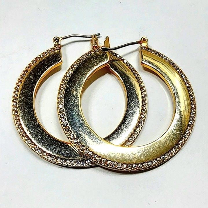 DKNY HOOP EARRINGS