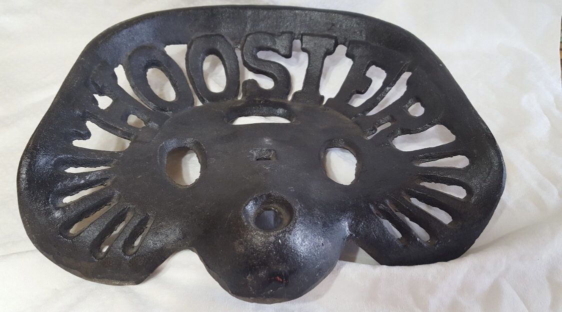 Vintage Hoosier Tractor Seat