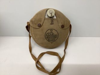 veg Palco Aluminum Canteen w. Fabric Carrying Case-Boy Scouts