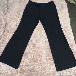 Starcity Black Dress Pants – Size S – Bootcut/Flare, Stretch Work Slacks