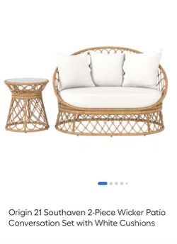 Wicker Patio Set