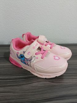 Disney Stitch Kids Light-Up Sneakers Size 13