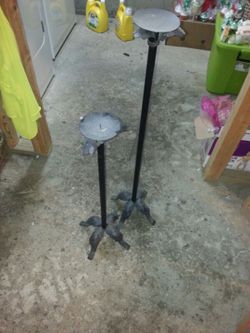 Floor candle Holders