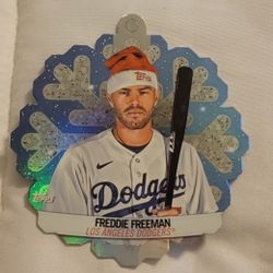 2023 Topps Freddie Freeman Ornament Card