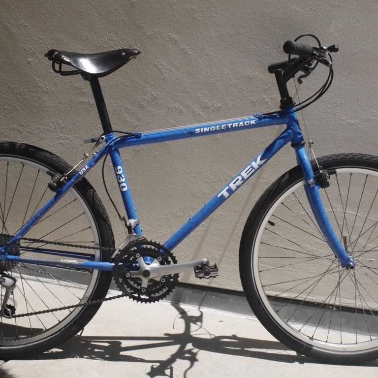 Trek 930 Blue Trek 930 Singletrack Lugged Steel Vintage Mountain