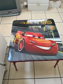 Disney Cars Kids Folding Table