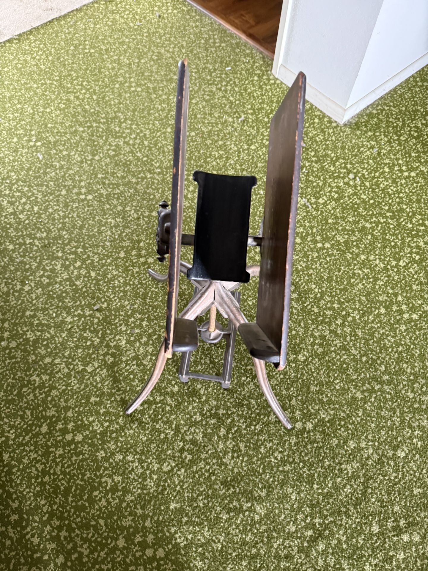 Antique Metal Book Stand
