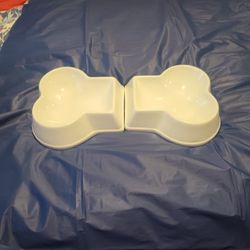 NEW Ceramic Dog Bone Dishes, Large