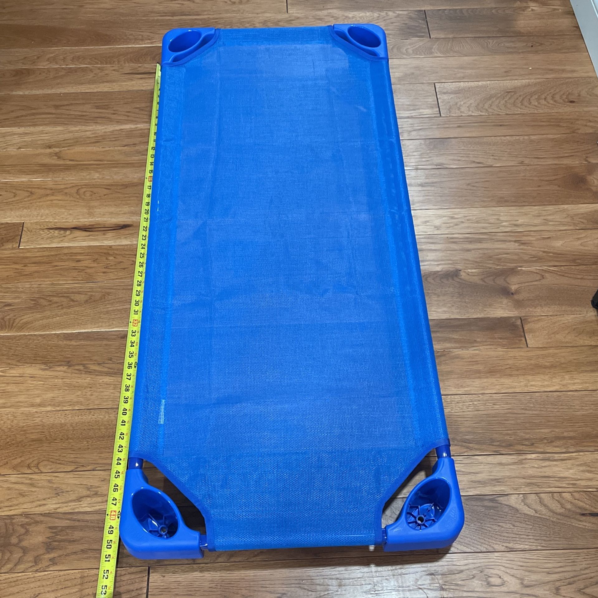Blue Stackable Day Care Cots