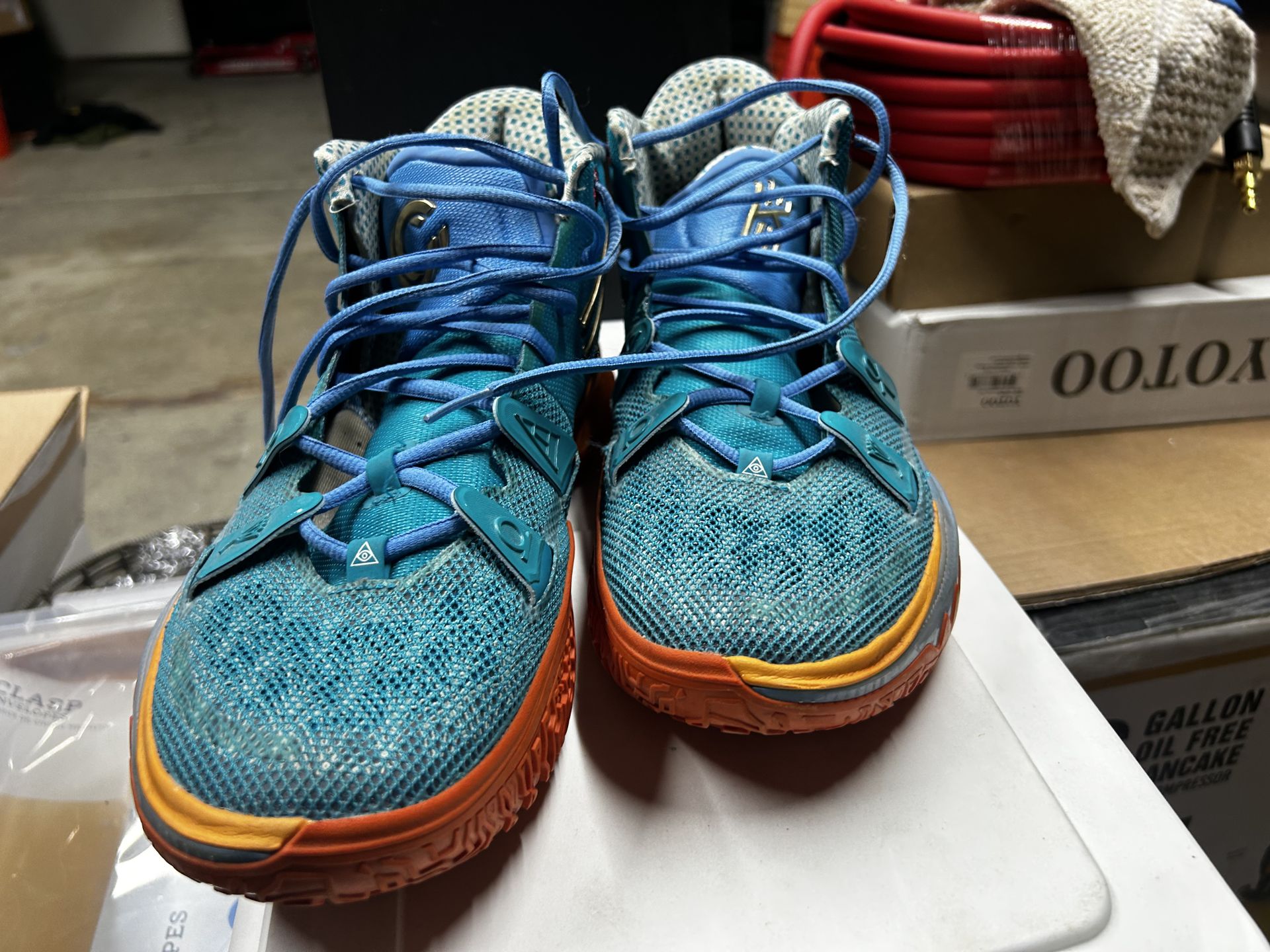 Nike Shoes Basketball Kyrie 7 Concepts Horus Size 12