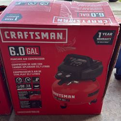 CRAFTSMAN 6.0 GAL AIR COMPRESSOR