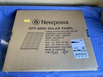 50w Solar Paner