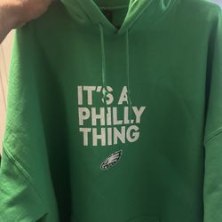 KELLY GREEN Eagles hoodie.  BRAND NEW