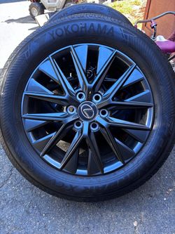 Lexus GX550 Wheel+Tires 20”