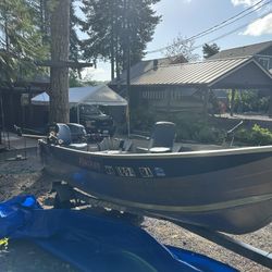 15’ Alaskan Smoker Craft  2023 20hp Yamaha Electric Start Power Tilt 