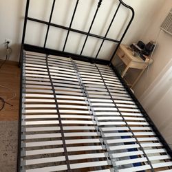 IKEA Sagstua Bed Frame & Slats