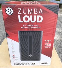 NEW! 12 in powered portable loudspeaker Bluetooth