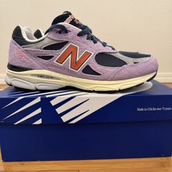 New Balance 990V3 Amethyst Size 11 