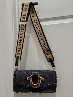 True Religion Denim Crossbody Bag