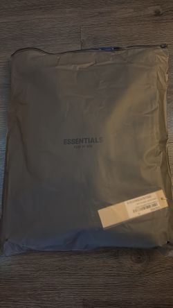 black essential hoodie