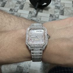💎 Iced Out Luxury Watch – Fully Flooded, Like New! 💎