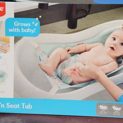 FISHER PRICE, 4- IN-1 SLING N SEAT TUB SIT-ME-UP INSERT