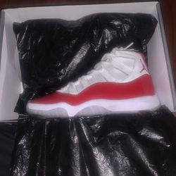 Cherry Red Jordan 11s