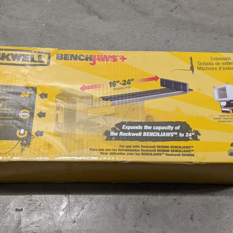 Rockwell Benchjaw (RW9207) Vise Extension Jaw for RK9006 (B0091CA4RW)
