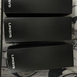 Linksys - Velop AC2200 Tri-Band Mesh Wi-Fi 5 System (3 Pack) - Black
