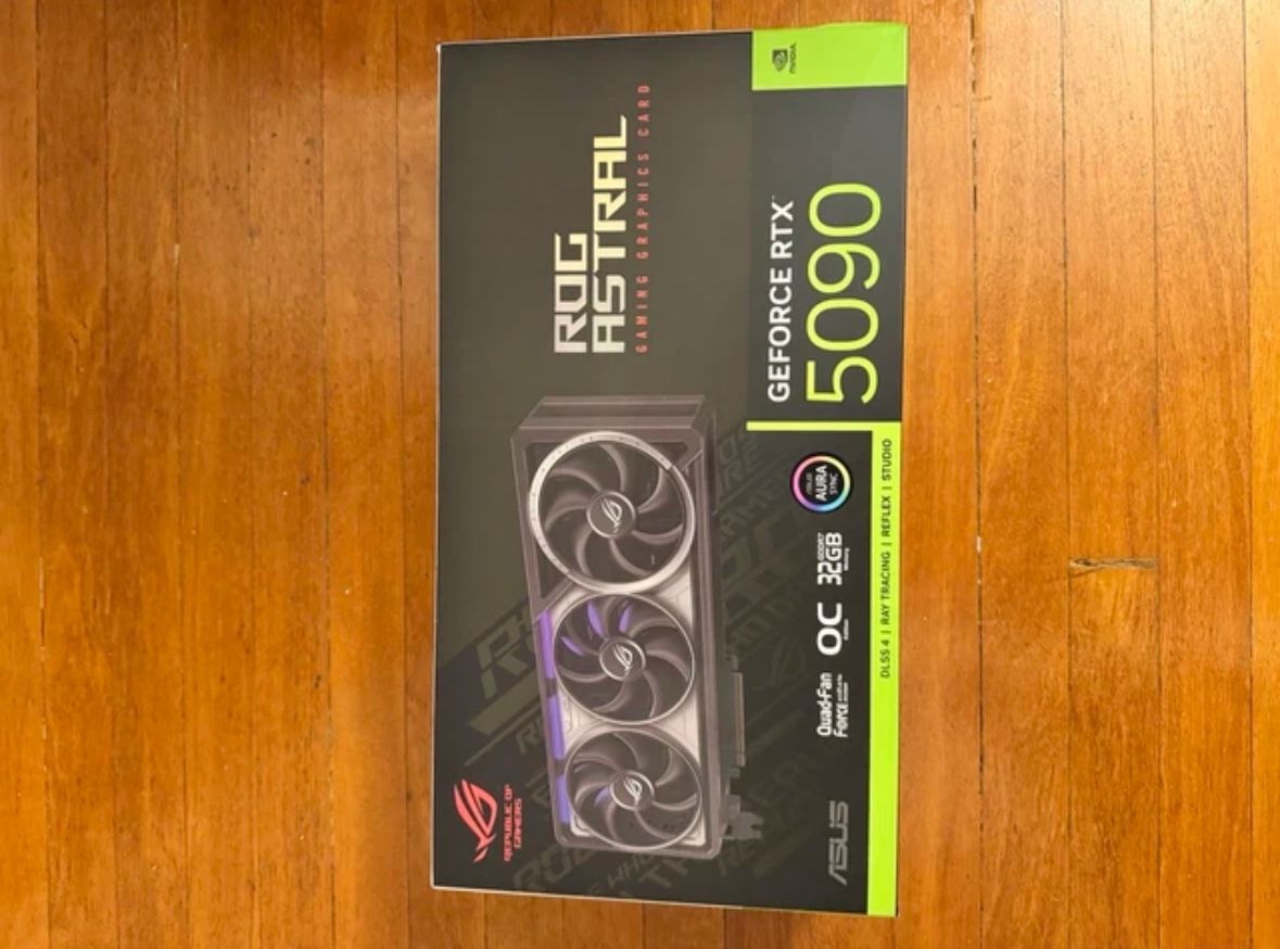 ASUS ROG Astral NVIDIA GeForce RTXâ„¢ 5090 32GB GDDR7 OC Edition