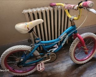 Avigo Sweet Surprise 16" Girls BMX Bike – Teal / Pink / Yellow