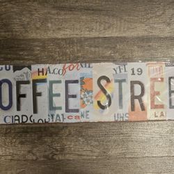 Vintage Metal Wall Art Decor 16x4