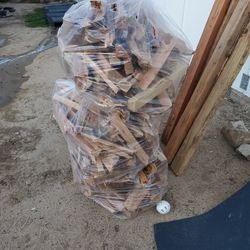 2X4 FIREWOOD...HEAVY DUTY BIG BAGS FULL...25 DOLLARS EACH...