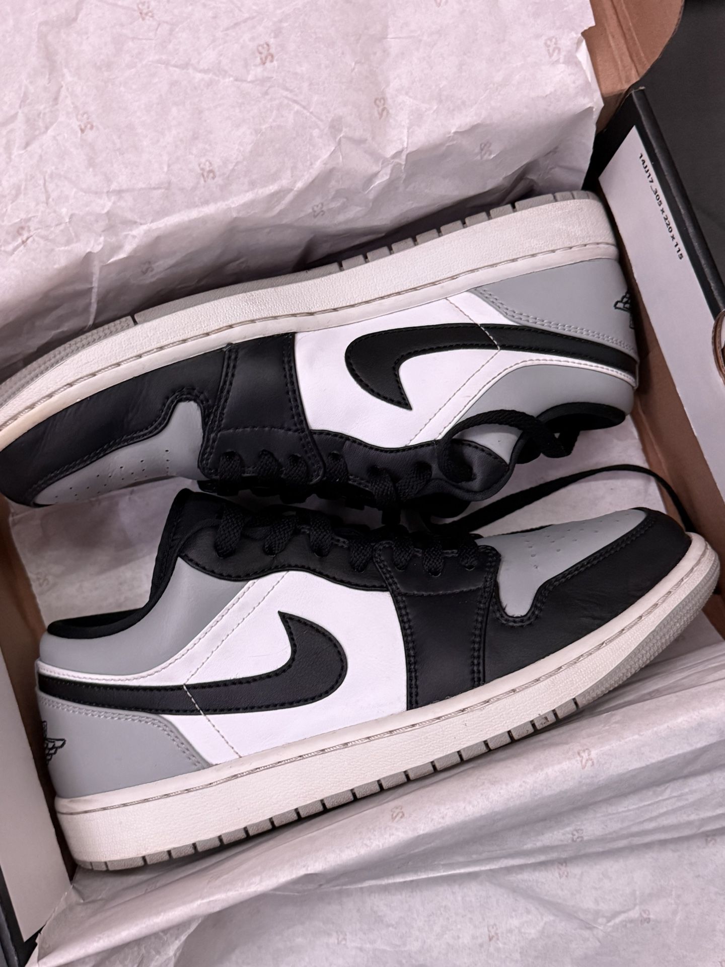 Jordan 1 Low Shadow Toe