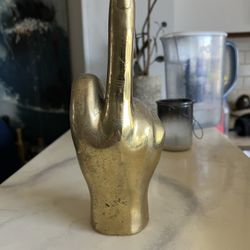 Bronze Middle Finger 