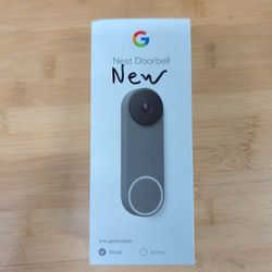 Wired Google Nest Doorbell New Open Box