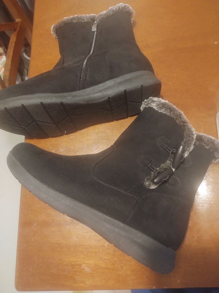 Lauren Blakwell Faux Fur Boots (Unused)