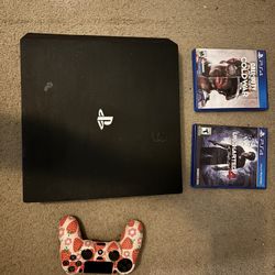 PS4 w/ games
