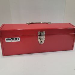 Stack-On Mechanics 19” All-Purpose Hip Roof Box R-516 ~ Used, Red Toolbox