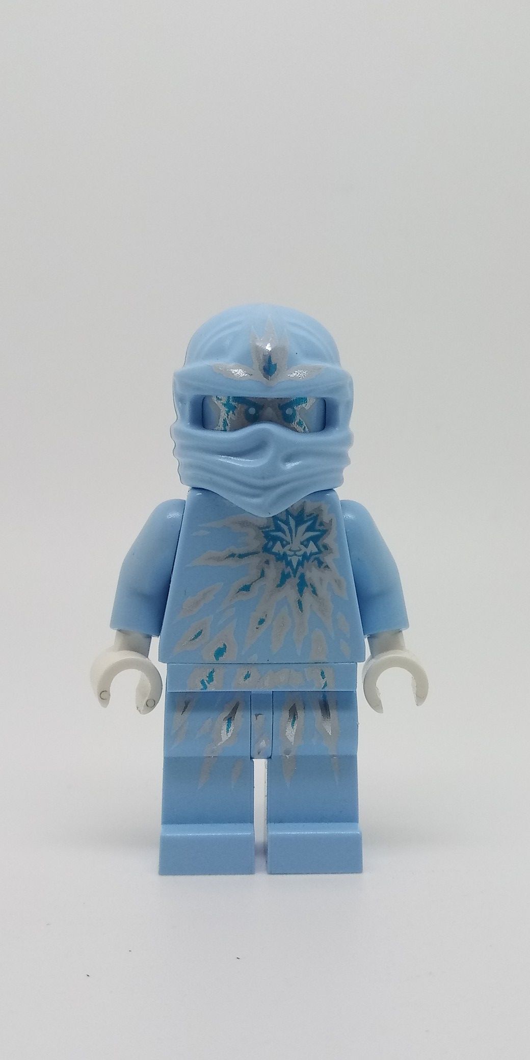 Lego Ninjago Zane Minifigure Light Blue Ninja