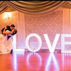 Illuminated Wood Letters